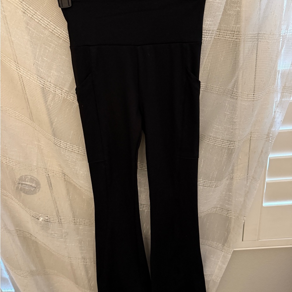 Lou & Grey Black Boot Cut Flare Pants